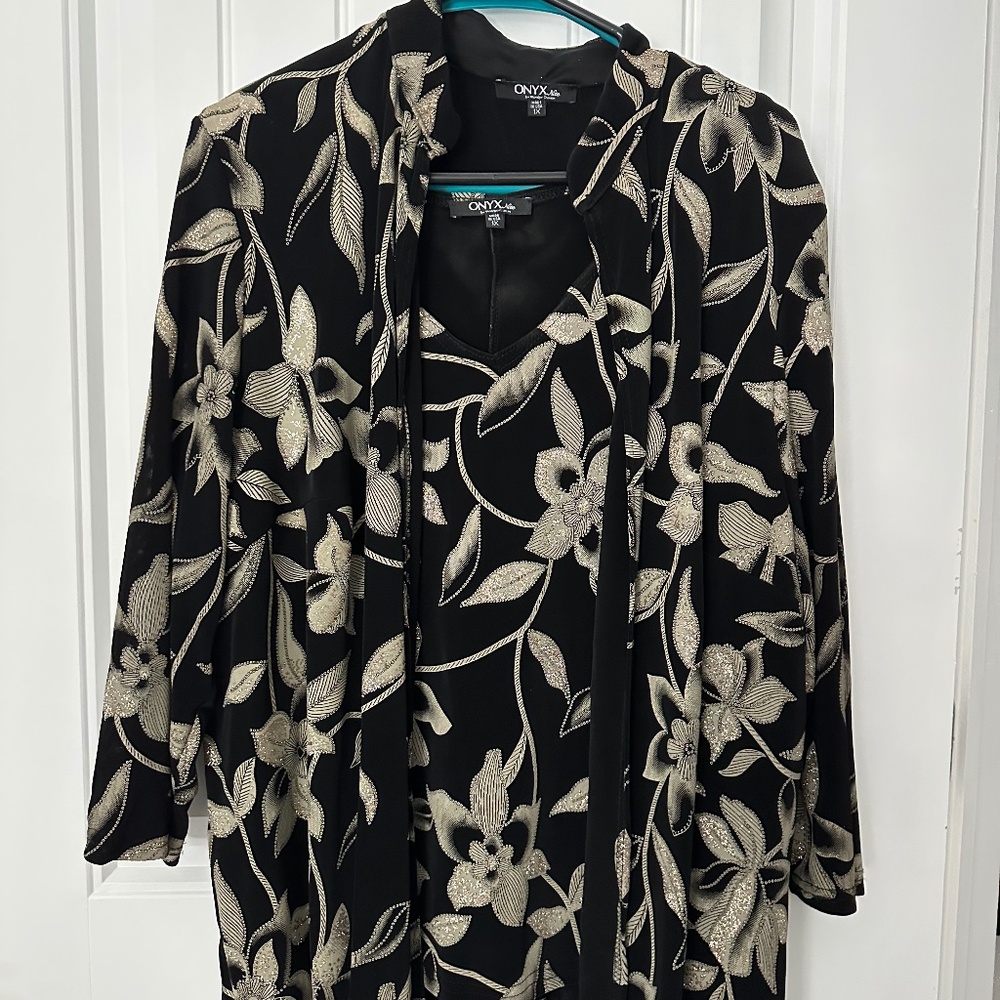 Glittery Dress up Tank and Jacket